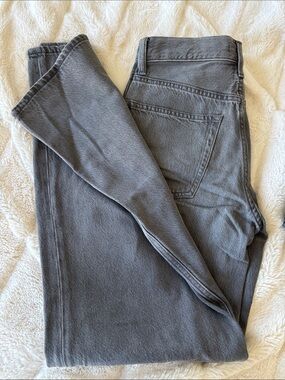 New Never Worn Uniqlo Women's Gray High-Rise Flare Jeans